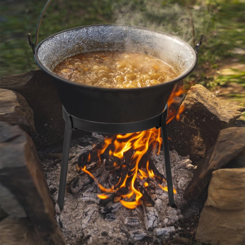 Camping Cooking Dutch Oven - 【Big Sale !!】Folding Camping Tripod Grill