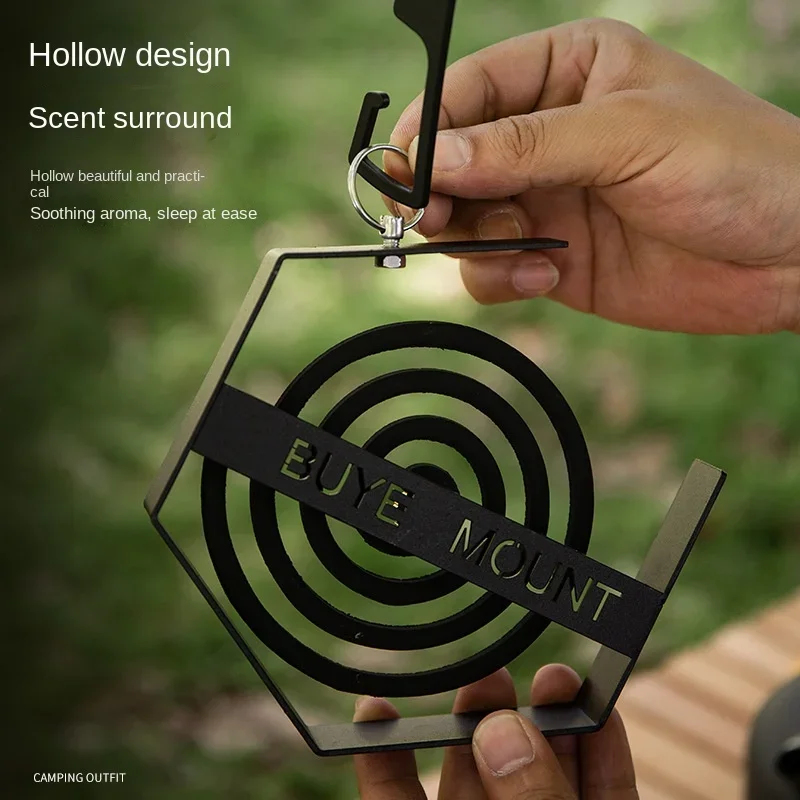 Camping Cooking Utensil Holder - Outdoor Mosquito Coil Tray Camping Tools