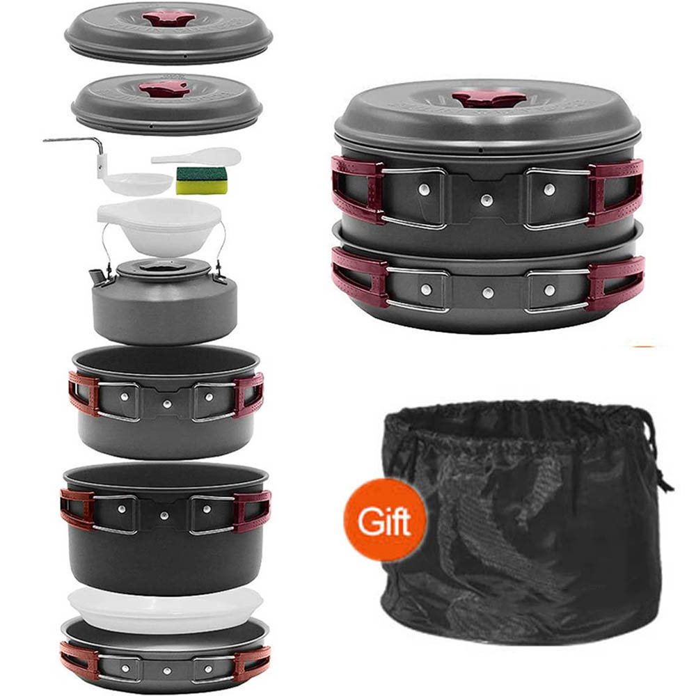 Camping Cooking Mesh - Outdoor cooking 3-4 person picnic set