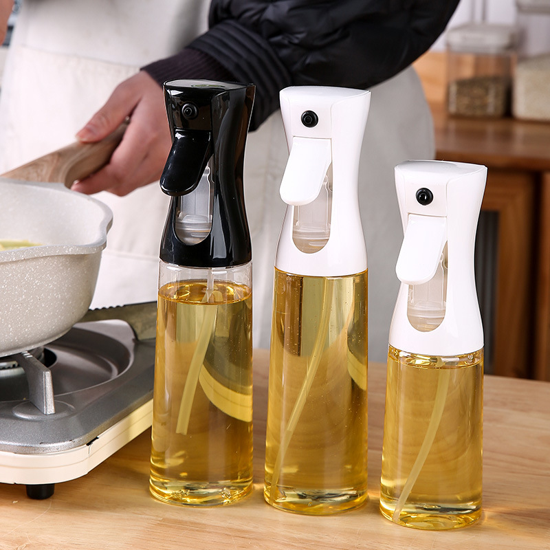 Camping Cooking Oil - 200/300/500ml Oil Spray Bottle Kitchen BBQ