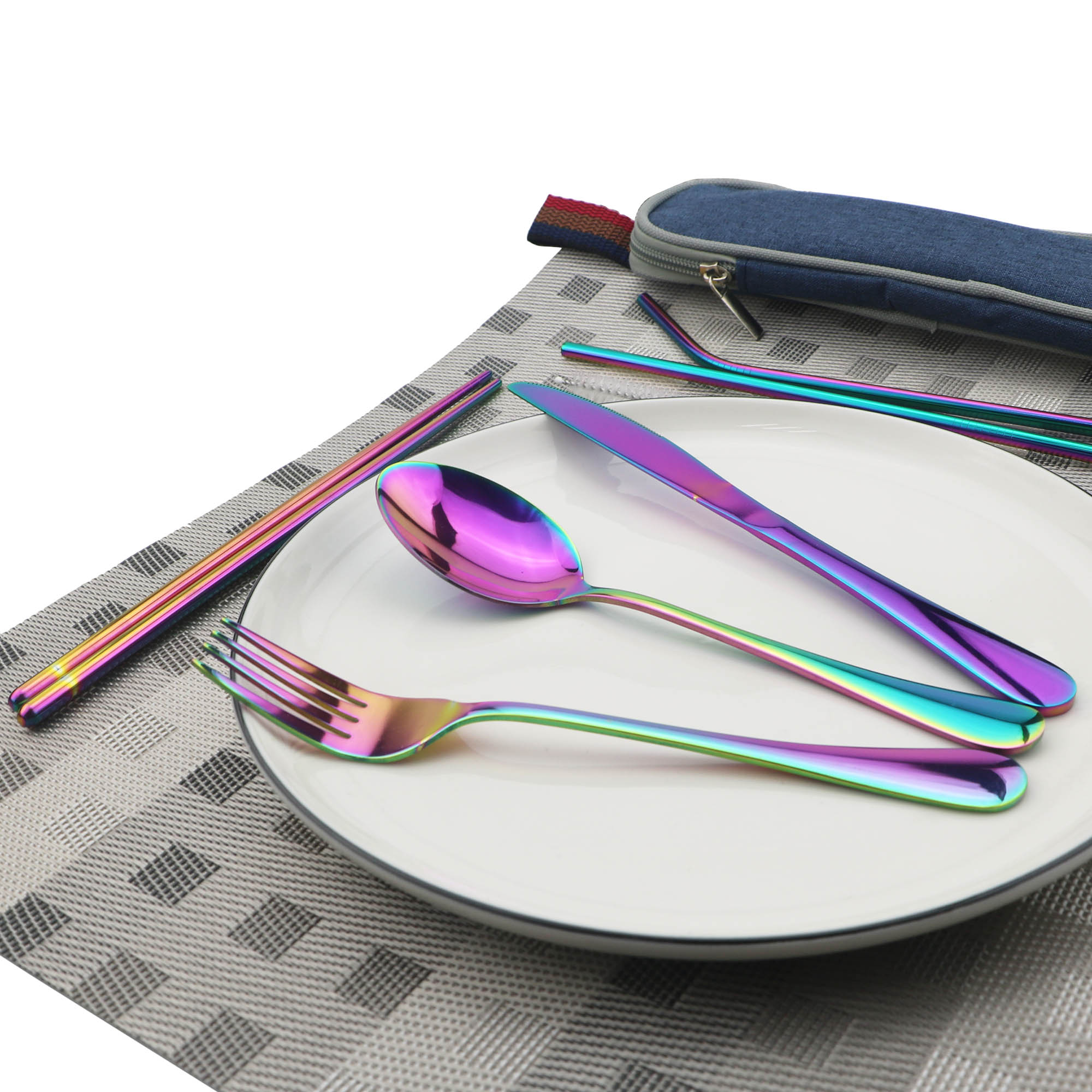 JANKNG Tableware Stainless Ste - Camping Cooking Set Stainless Steel recension och pris