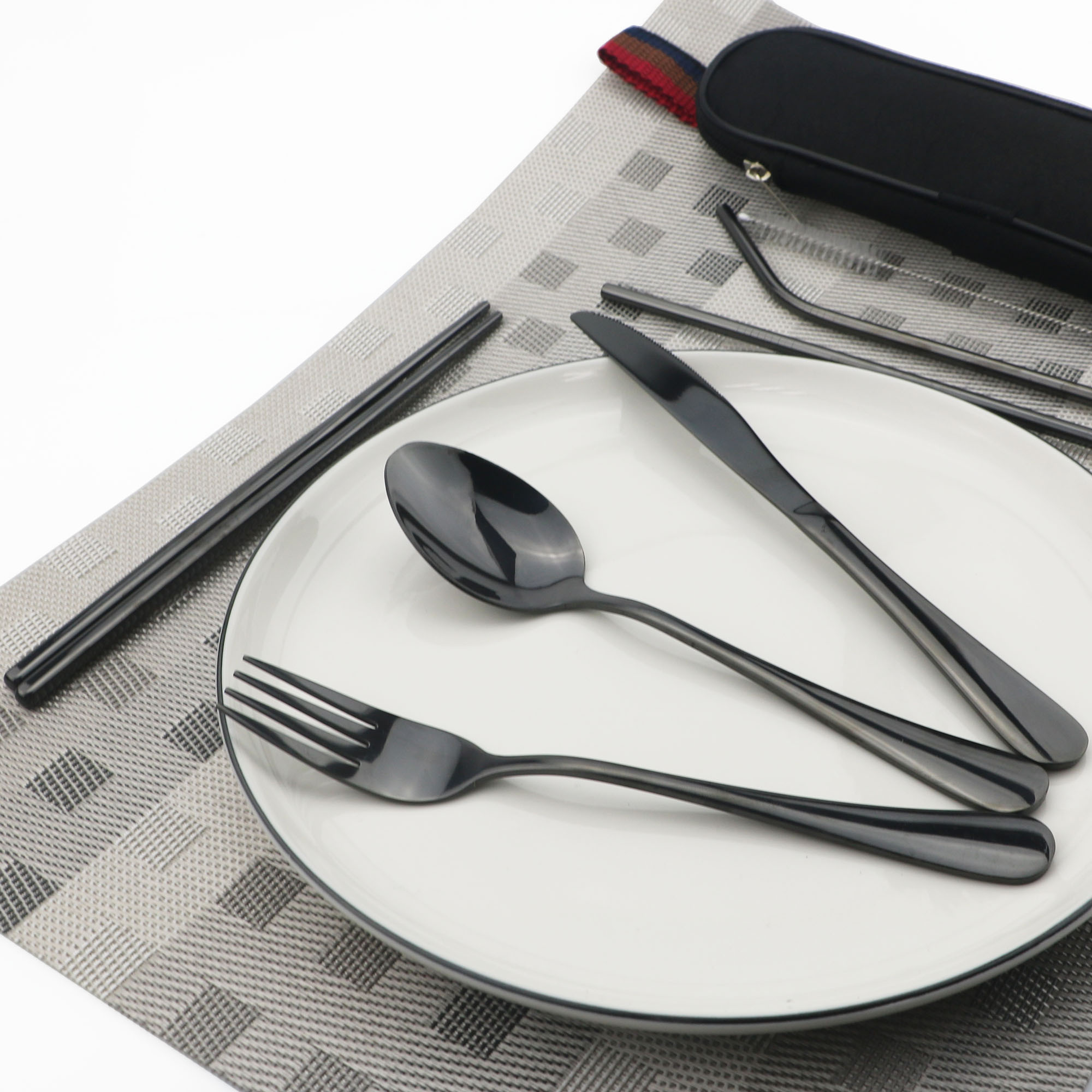 JANKNG Tableware Stainless Ste - Camping Cooking Set Stainless Steel recension och pris