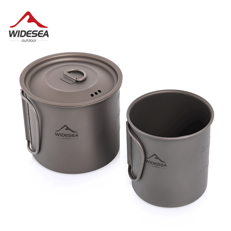 Widesea Camping Mug Titanium C - Quechua Camping Cooking Set recension och pris