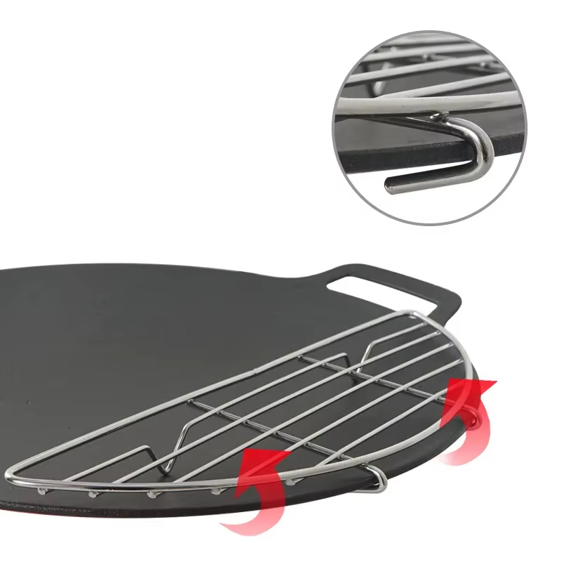 Outdoor Barbecue Net Steam Rac - Camping Cooking Mesh recension och pris