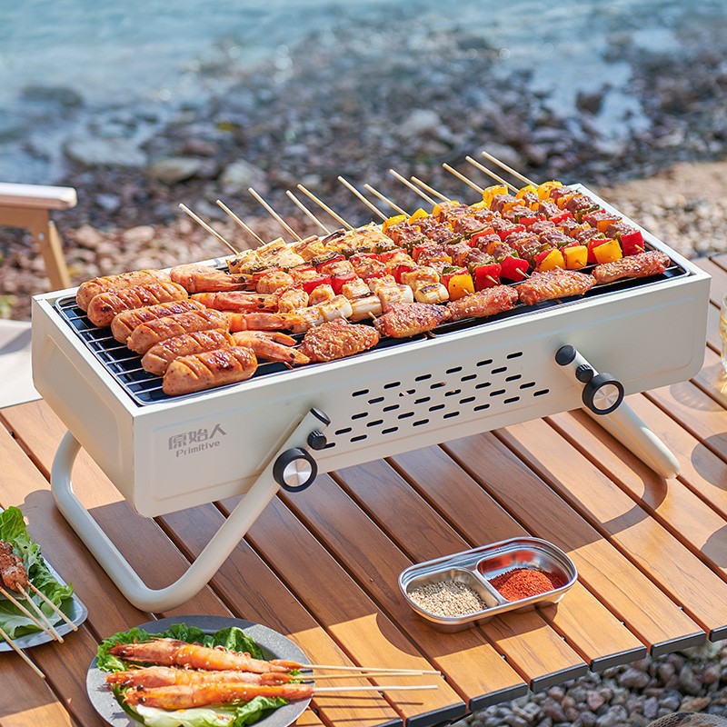Portable Folding Grill Outdoor - Camp Grill Portable Folding recension och pris