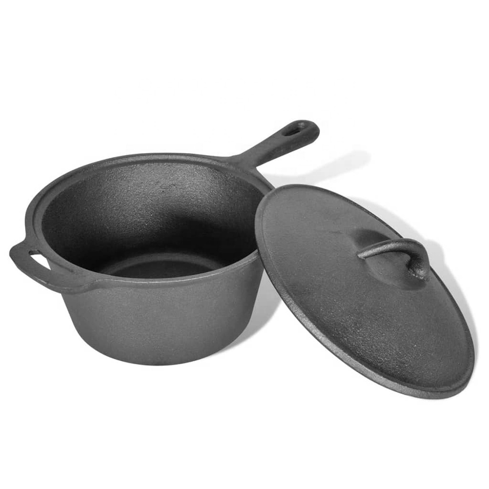 Pre-Seasoned BBQ Heavy Duty Ou - Camping Cooking Dutch Oven recension och pris