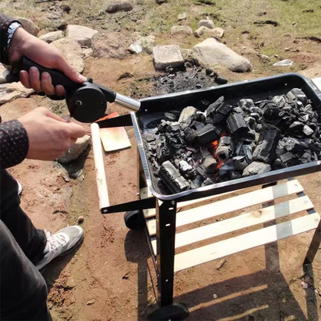 Outdoor Cooking Barbecue Blowe - Camping Cooking Trangia recension och pris