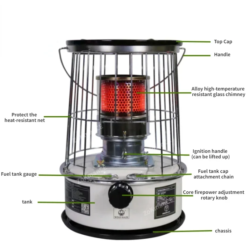 6L Portable Kerosene Stove Hea - Camping Cooking Tips recension och pris