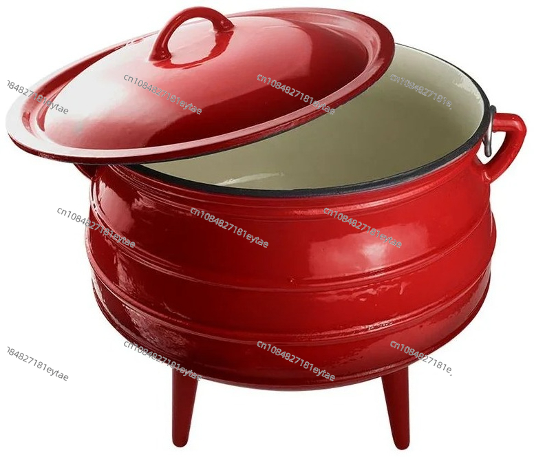 Brand New Stocked Enamel Cast  - Camping Cooking Dutch Oven recension och pris