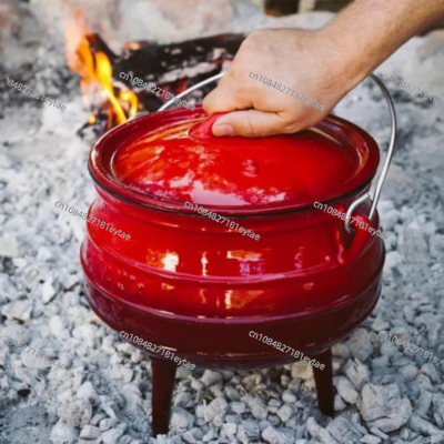Brand New Stocked Enamel Cast  - Camping Cooking Dutch Oven recension och pris