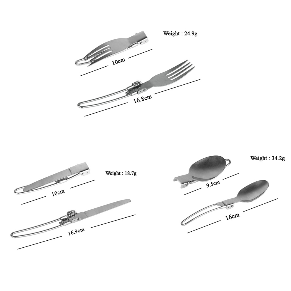 TARKA Fork Knife Spoon Set Sta - Camping Cooking Trangia recension och pris