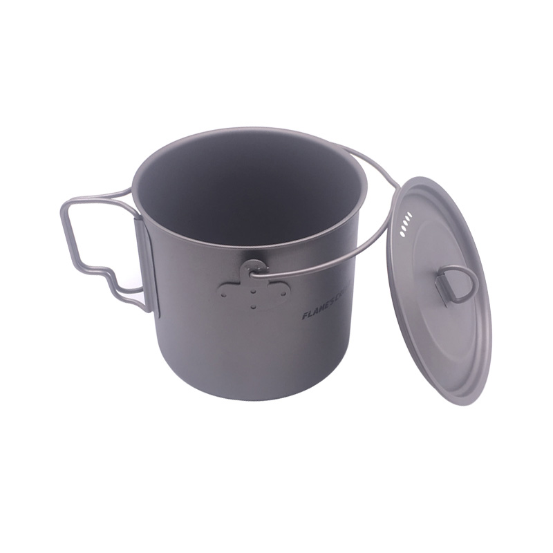 FLAME'S CREED 1100ml 1950ml Ul - Camping Cooking Set Stainless Steel recension och pris
