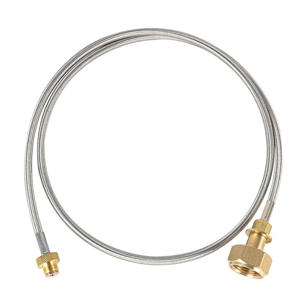 Gas Adapter Hose Brass Stainle - Camping Cooking Youtube recension och pris