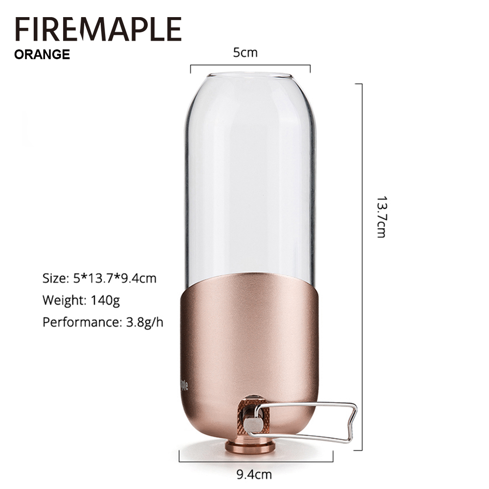 Fire Maple Orange Gas Lantern  - Camping Cooking Appliances recension och pris