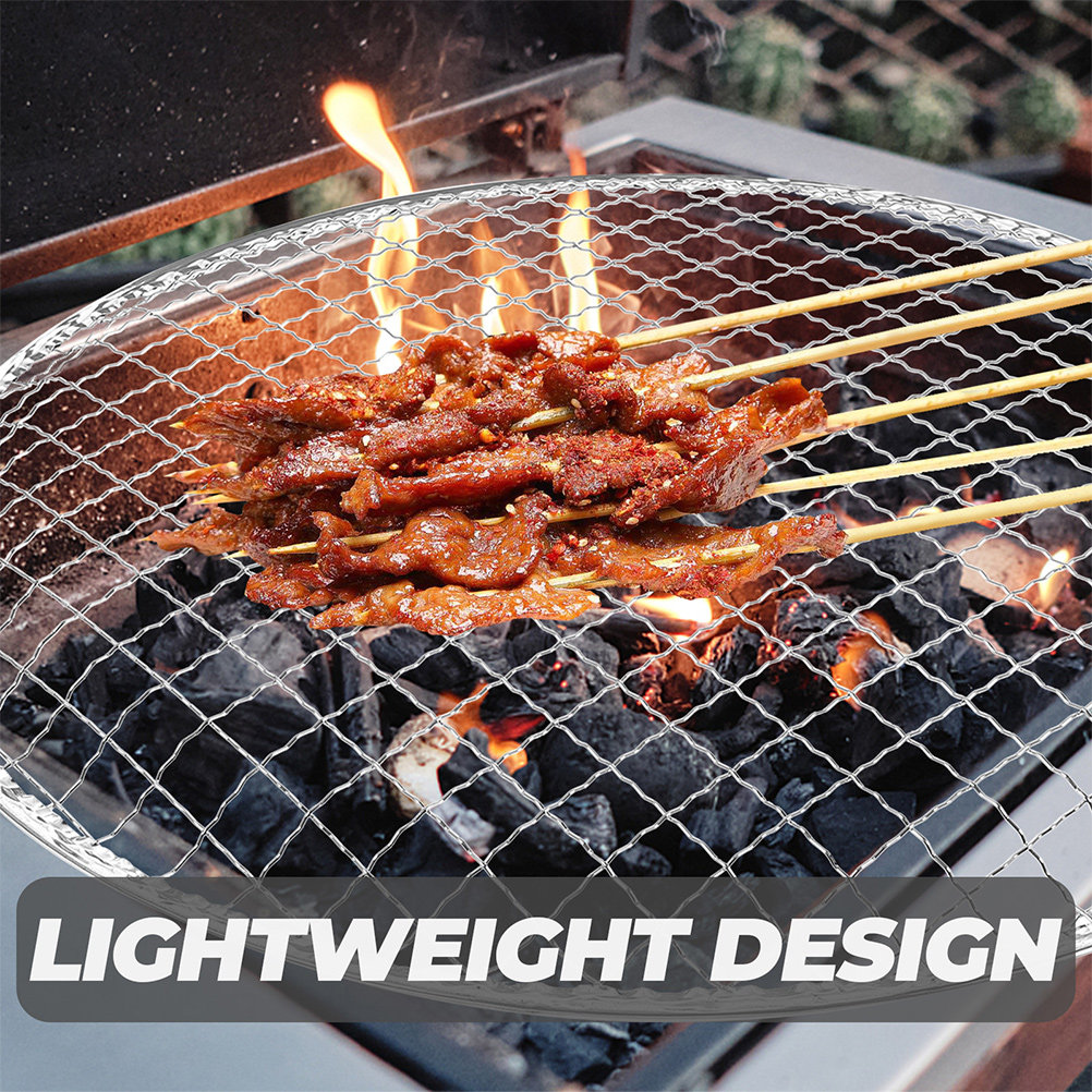 10Pcs Bbq Grill Mesh Fire Pit  - Camping Cooking Mesh recension och pris