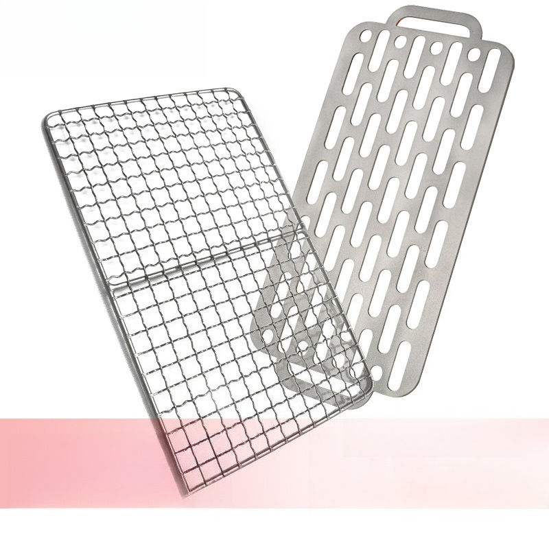 Pure Titanium Grill Mesh for O - Camping Cooking Mesh recension och pris