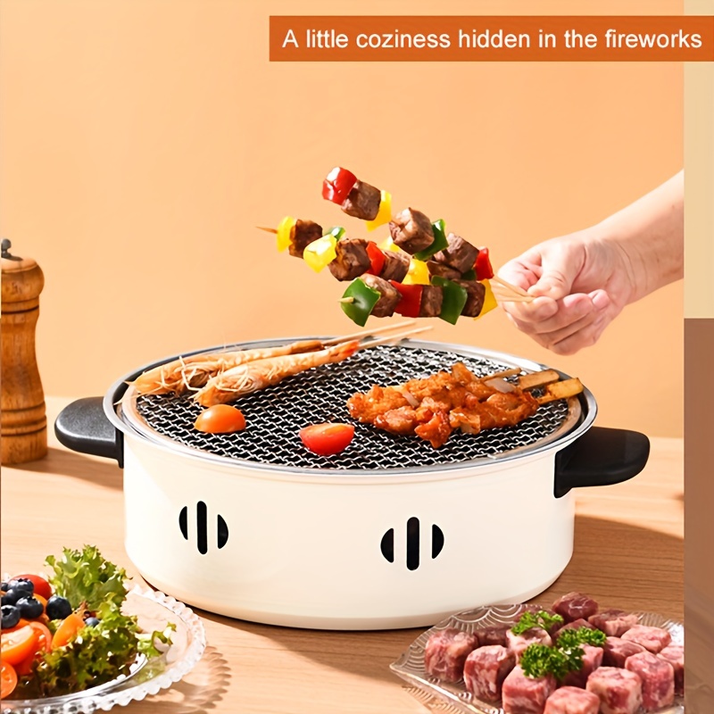 1pcs Portable Barbecue Stove V - Camping Cooking Mesh recension och pris