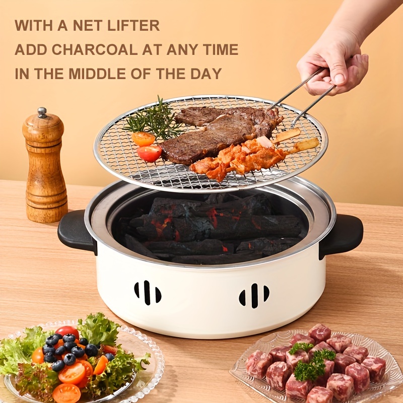 1pcs Portable Barbecue Stove V - Camping Cooking Mesh recension och pris