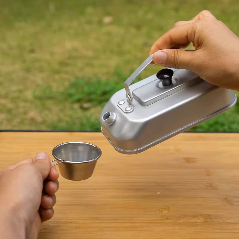 Ultralight Portable Picnic Cam - Camping Cooking Set Stainless Steel recension och pris