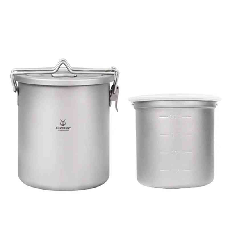 Silverant Camping Titanium Pot - Camping Cooking Mesh recension och pris