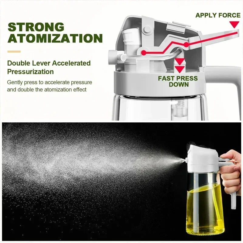 Olive Oil Spray Oil Sprayer Pl - Camping Cooking Oil recension och pris