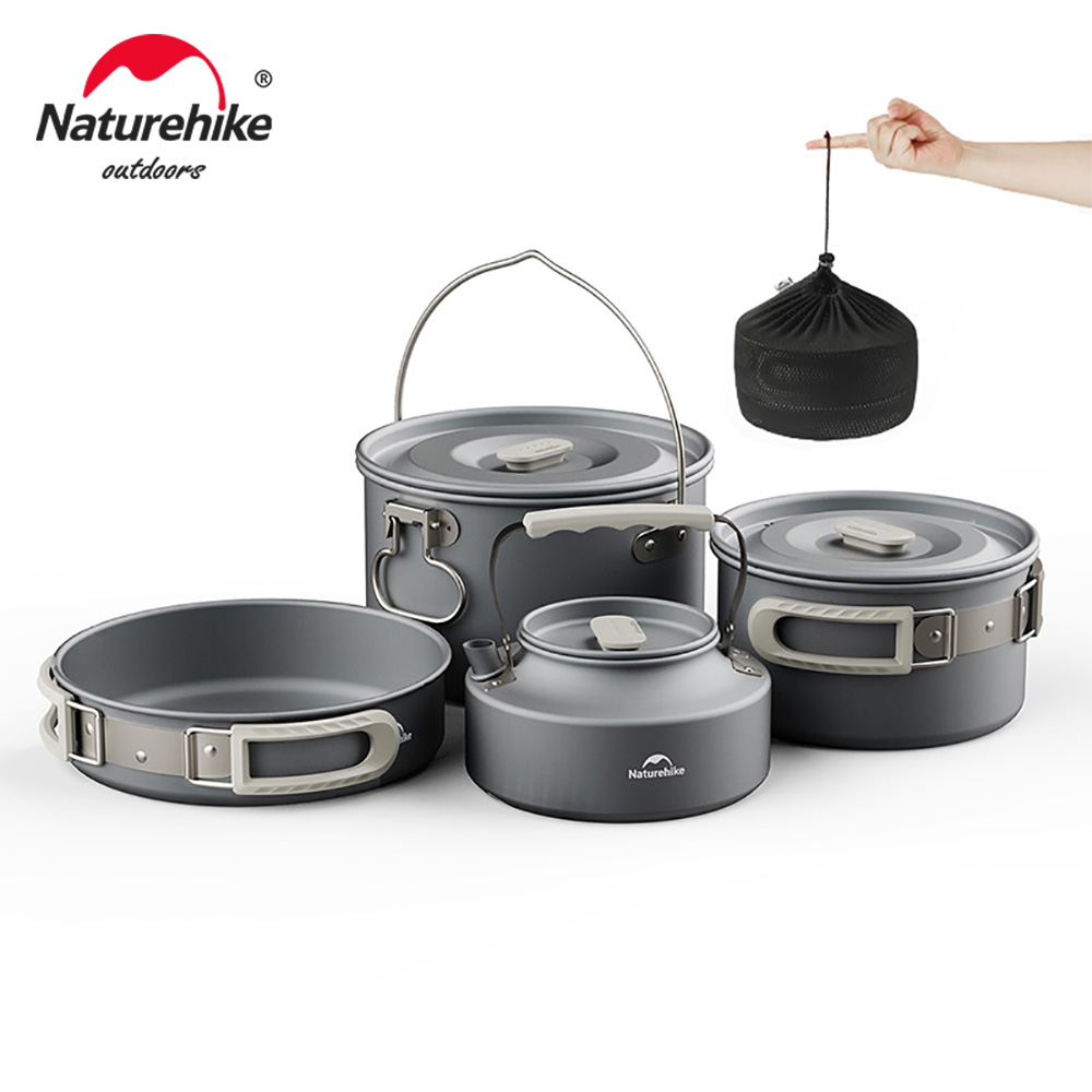 Naturehike Camping Cookware Ki - Quechua Camping Cooking Set recension och pris