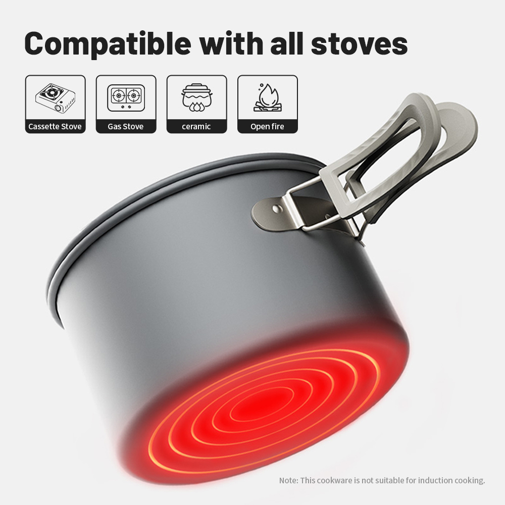 Naturehike Camping Cookware Ki - Quechua Camping Cooking Set recension och pris
