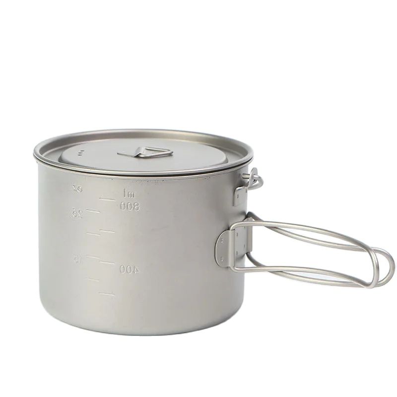 Outdoor Picnic Titanium Cookin - Camping Cooking Set Stainless Steel recension och pris