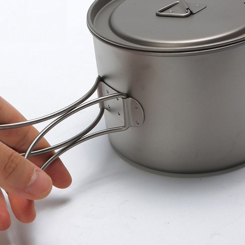 Outdoor Picnic Titanium Cookin - Camping Cooking Set Stainless Steel recension och pris