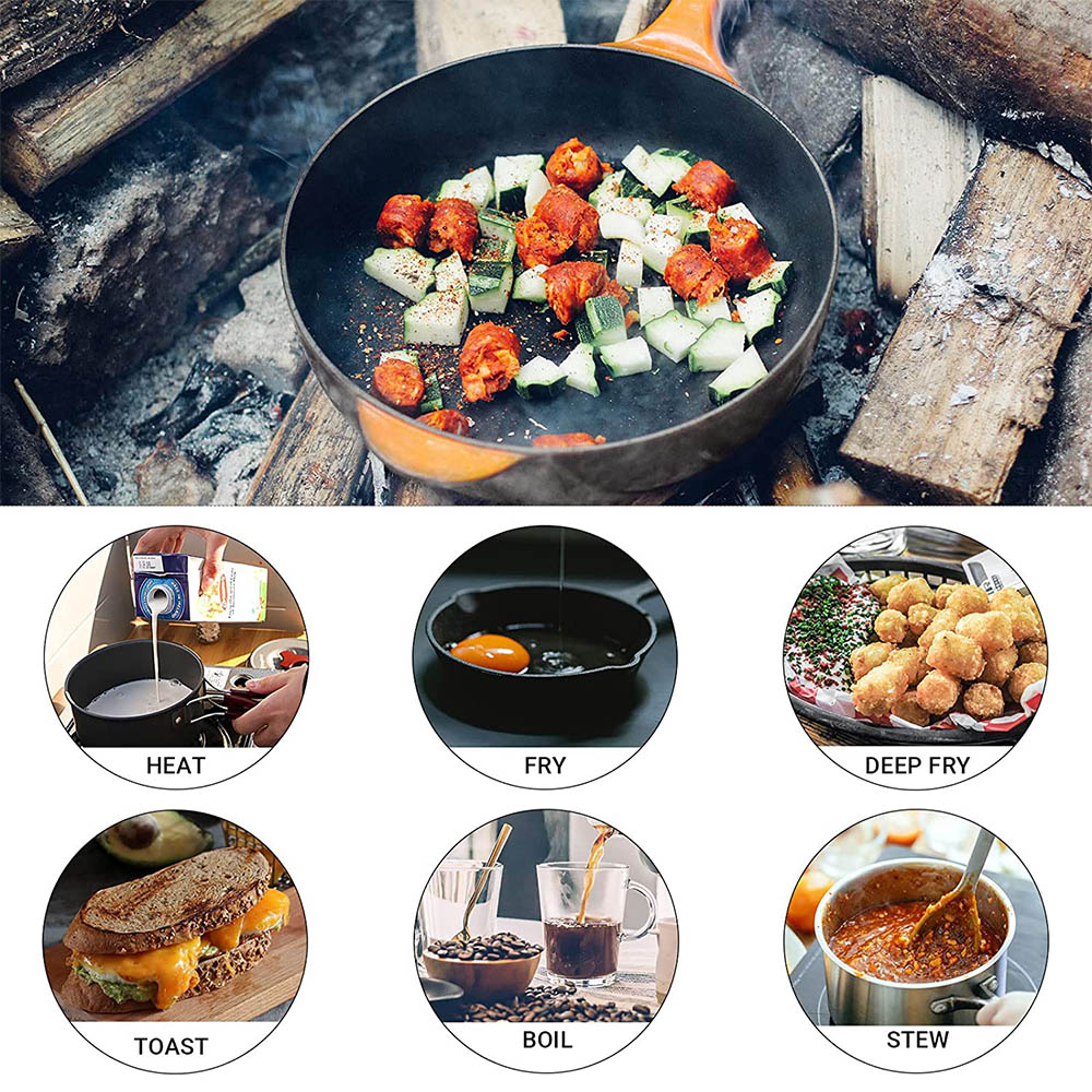 Outdoor cooking 3-4 person pic - Camping Cooking Mesh recension och pris