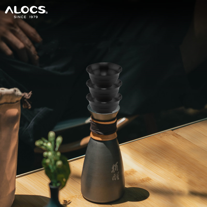 Outdoor Camping Wine Set ALOCS - Camping Cooking Mesh recension och pris