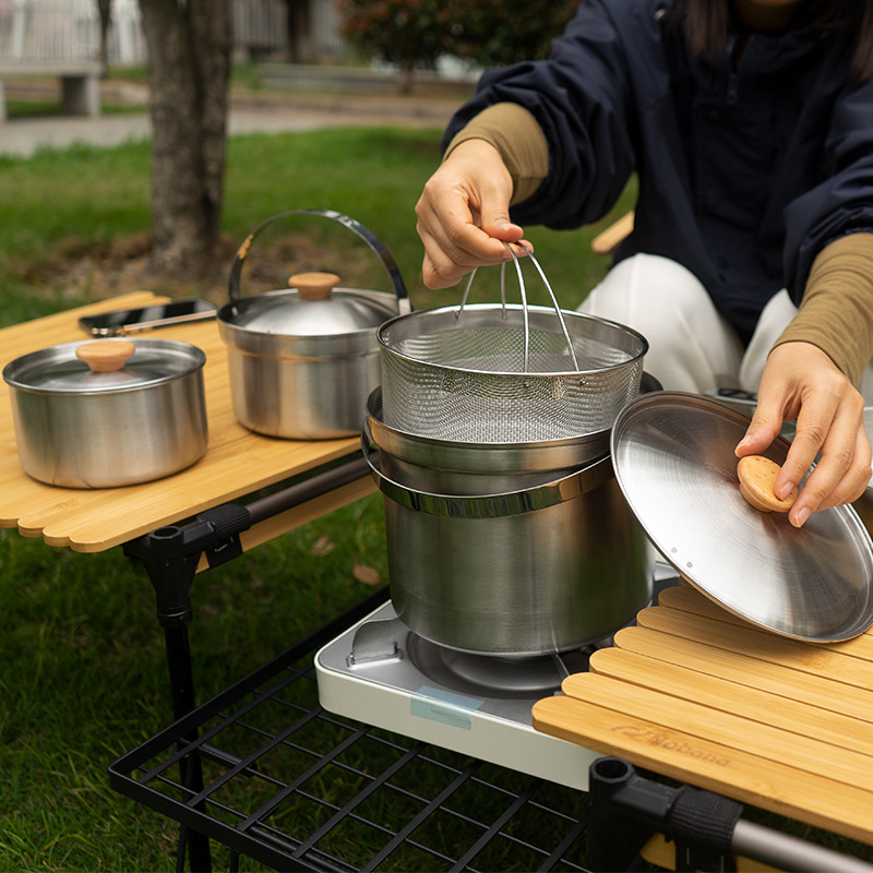 NOBANA Newest Outdoor Stainles - Camping Cooking Mesh recension och pris