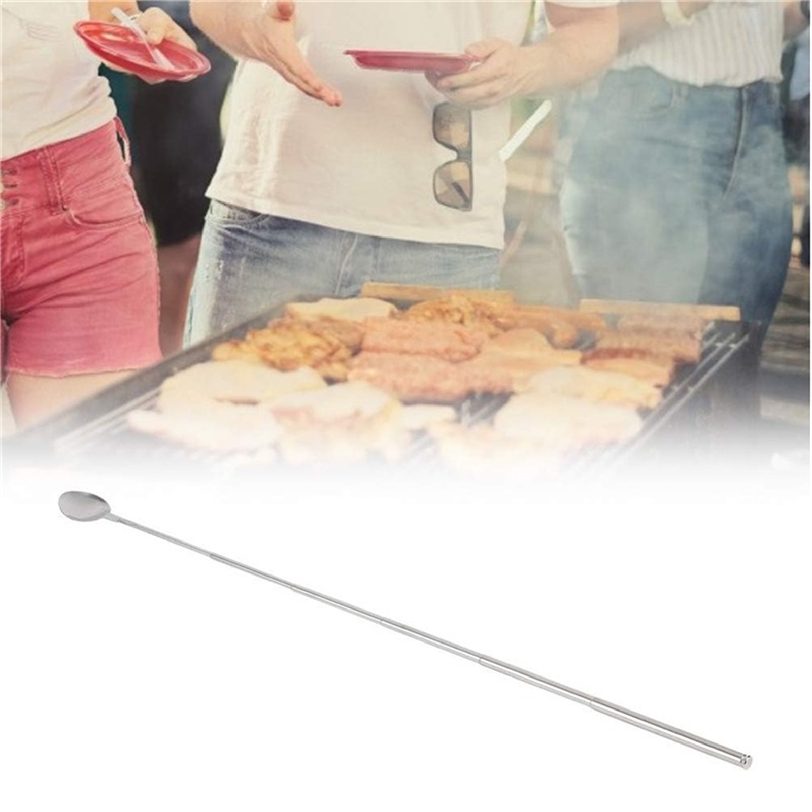 Telescopic BBQ Utensils Retrac - Camping Cooking Set Stainless Steel recension och pris