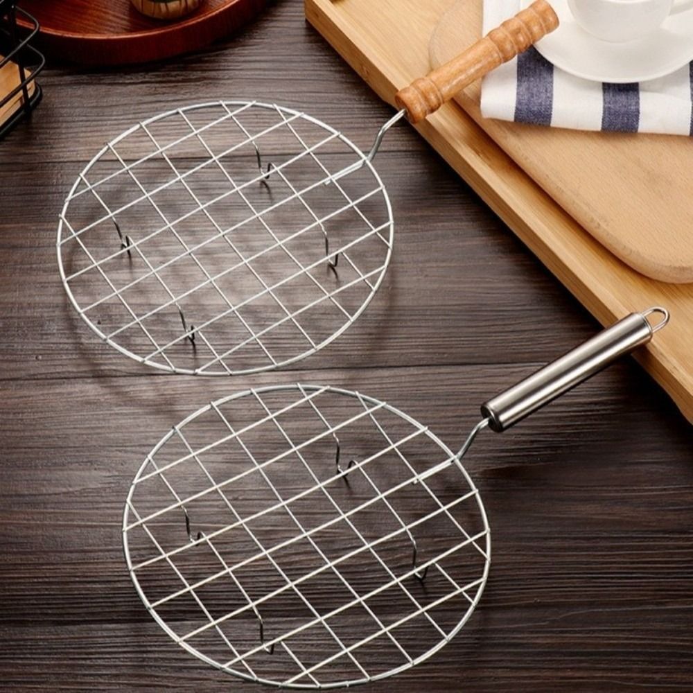 Portable Stainless Steel BBQ G - Camping Cooking Mesh recension och pris