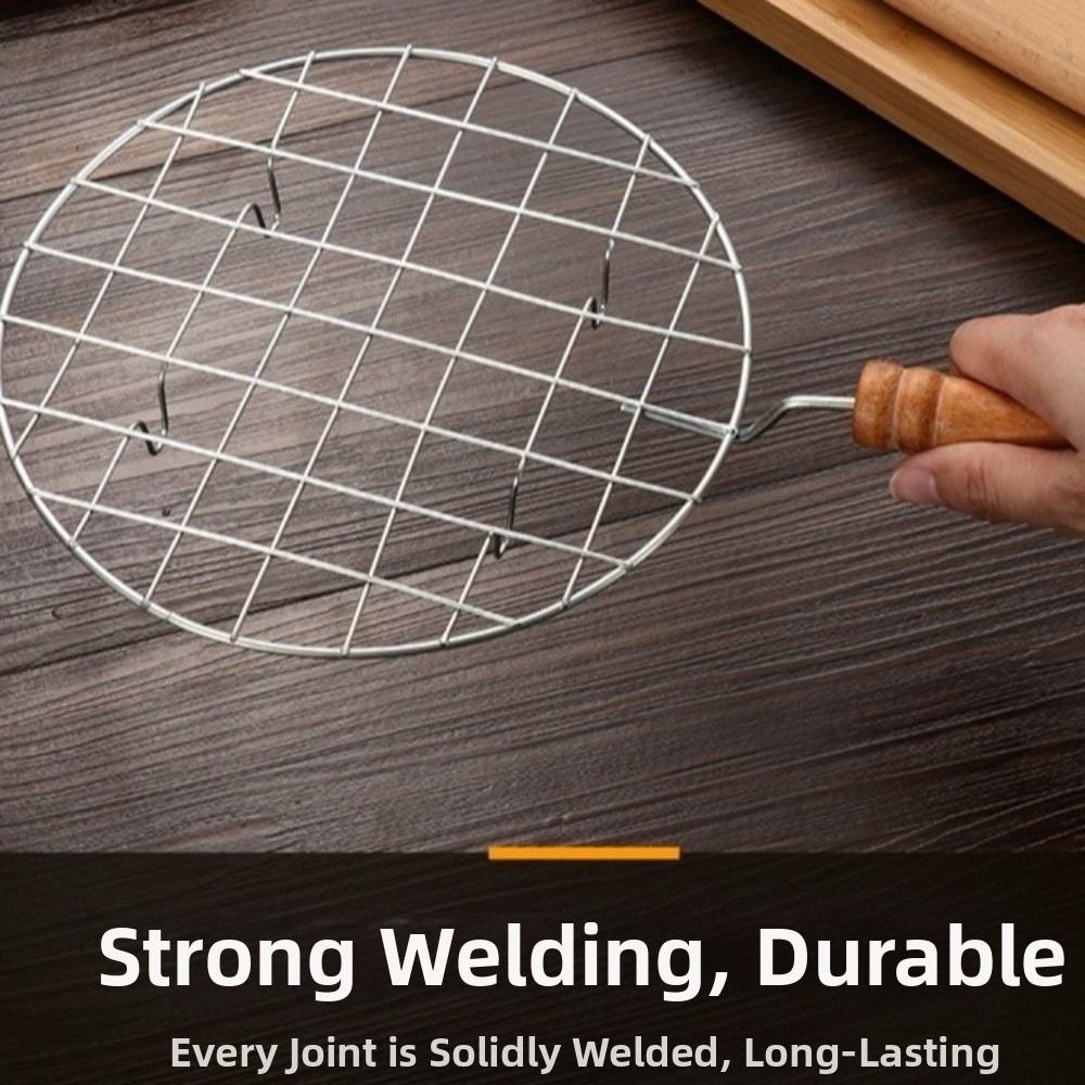 Portable Stainless Steel BBQ G - Camping Cooking Mesh recension och pris