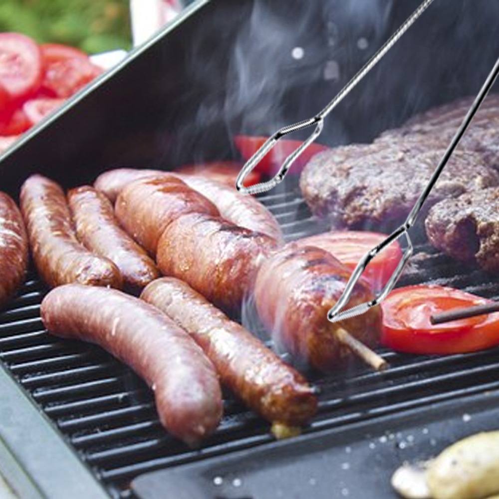 Camping Tool 16 inch BBQ Tongs - Camping Cooking Tips recension och pris