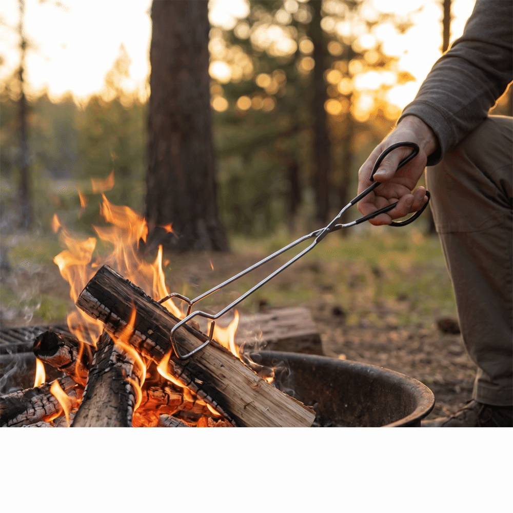 Camping Tool 16 inch BBQ Tongs - Camping Cooking Tips recension och pris