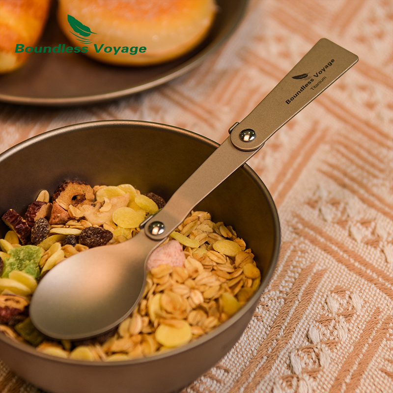Boundless Voyage Titanium Camp - Camping Cooking Set Stainless Steel recension och pris