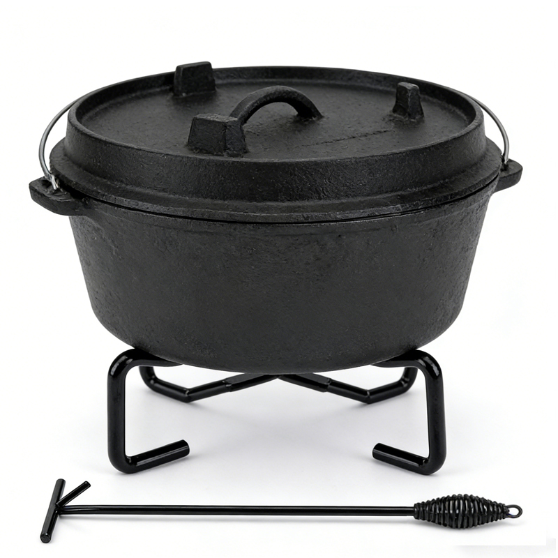 4-in-1 Folding Pot Stand Camp  - Camping Cooking Dutch Oven recension och pris