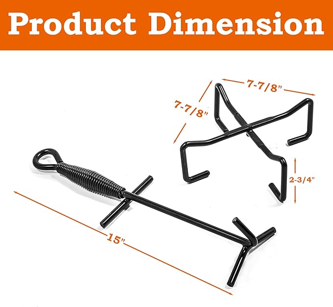 4-in-1 Folding Pot Stand Camp  - Camping Cooking Dutch Oven recension och pris