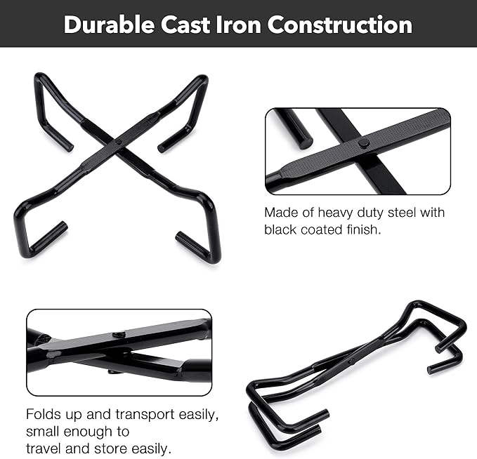 4-in-1 Folding Pot Stand Camp  - Camping Cooking Dutch Oven recension och pris