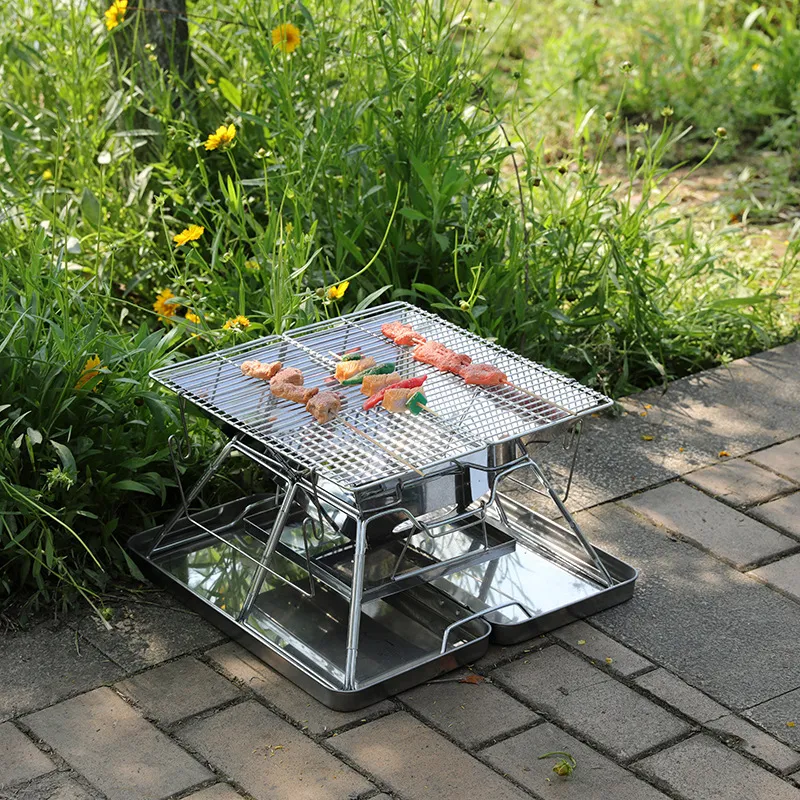 Outdoor folding grill Amazon h - Camp Grill Portable Folding recension och pris