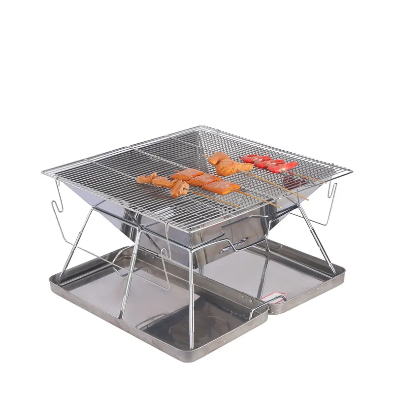 Outdoor folding grill Amazon h - Camp Grill Portable Folding recension och pris