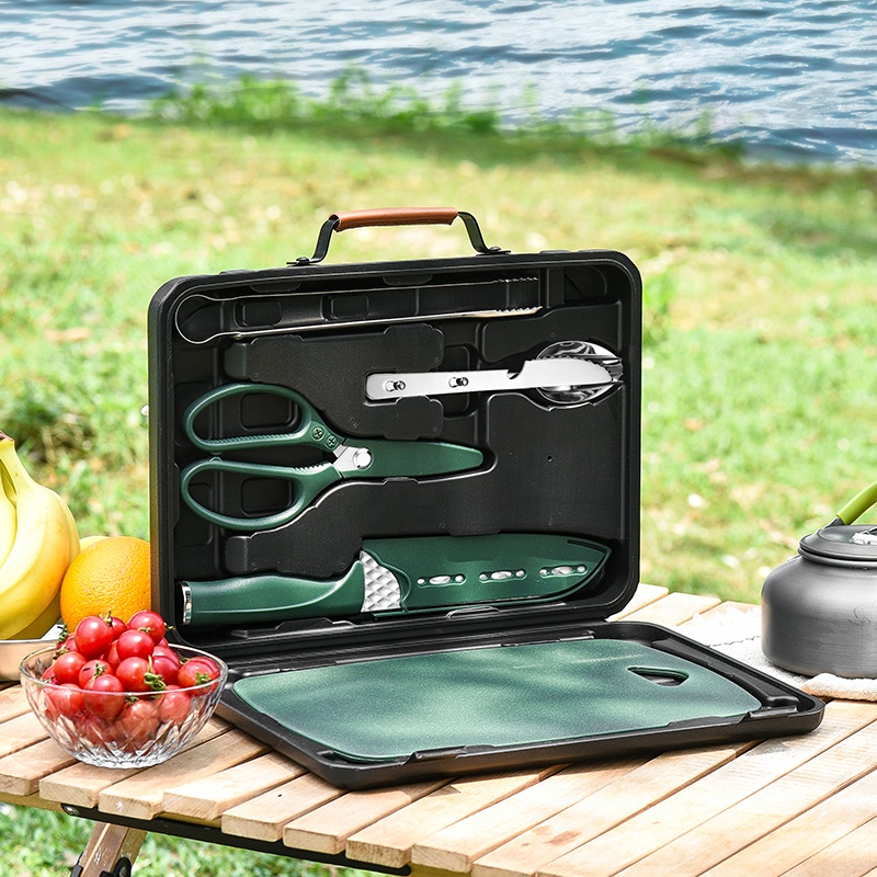 Camping Equipment Cooking Kits - Camping Cooking Essentials Kit recension och pris