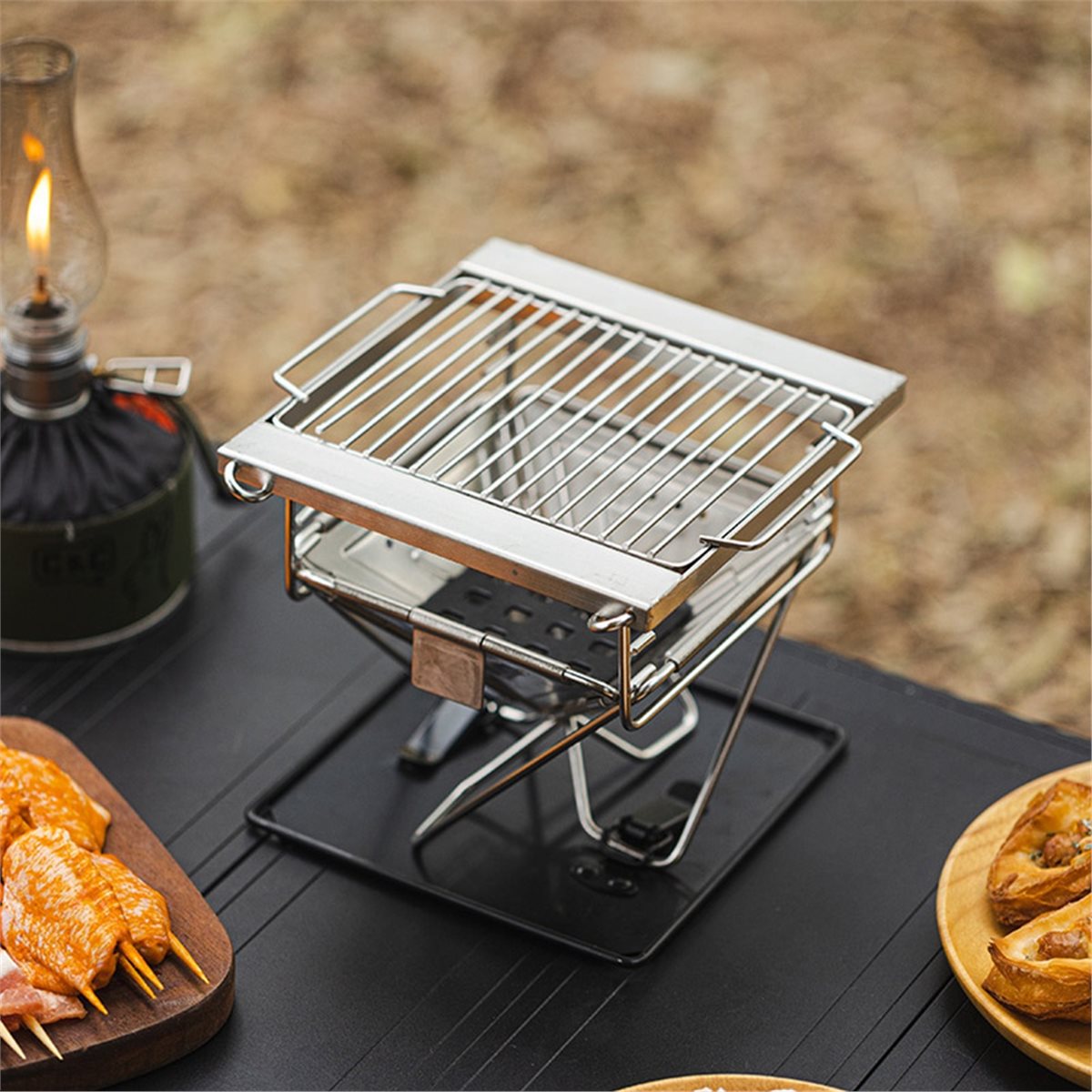 M10K Outdoor Camping Folding G - Camp Grill Portable Folding recension och pris