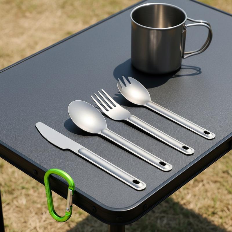 Portable Titanium Long Handle  - Camping Cooking Trangia recension och pris