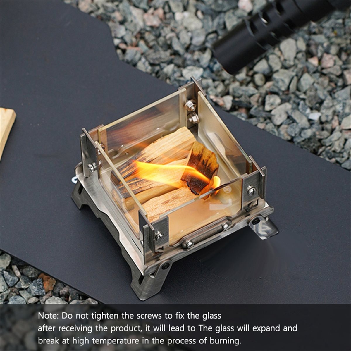M10K Outdoor Camping Heater Po - Camp Grill Portable Folding recension och pris