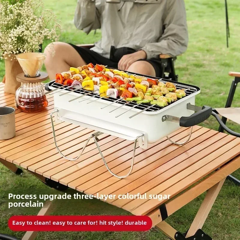 2026 Charcoal Grill, Outdoor,  - Camp Grill Portable Folding recension och pris