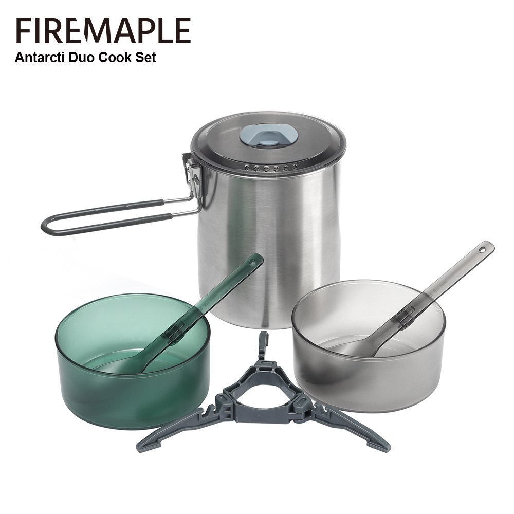 Fire-Maple Antarcti Duo Campin - Quechua Camping Cooking Set recension och pris