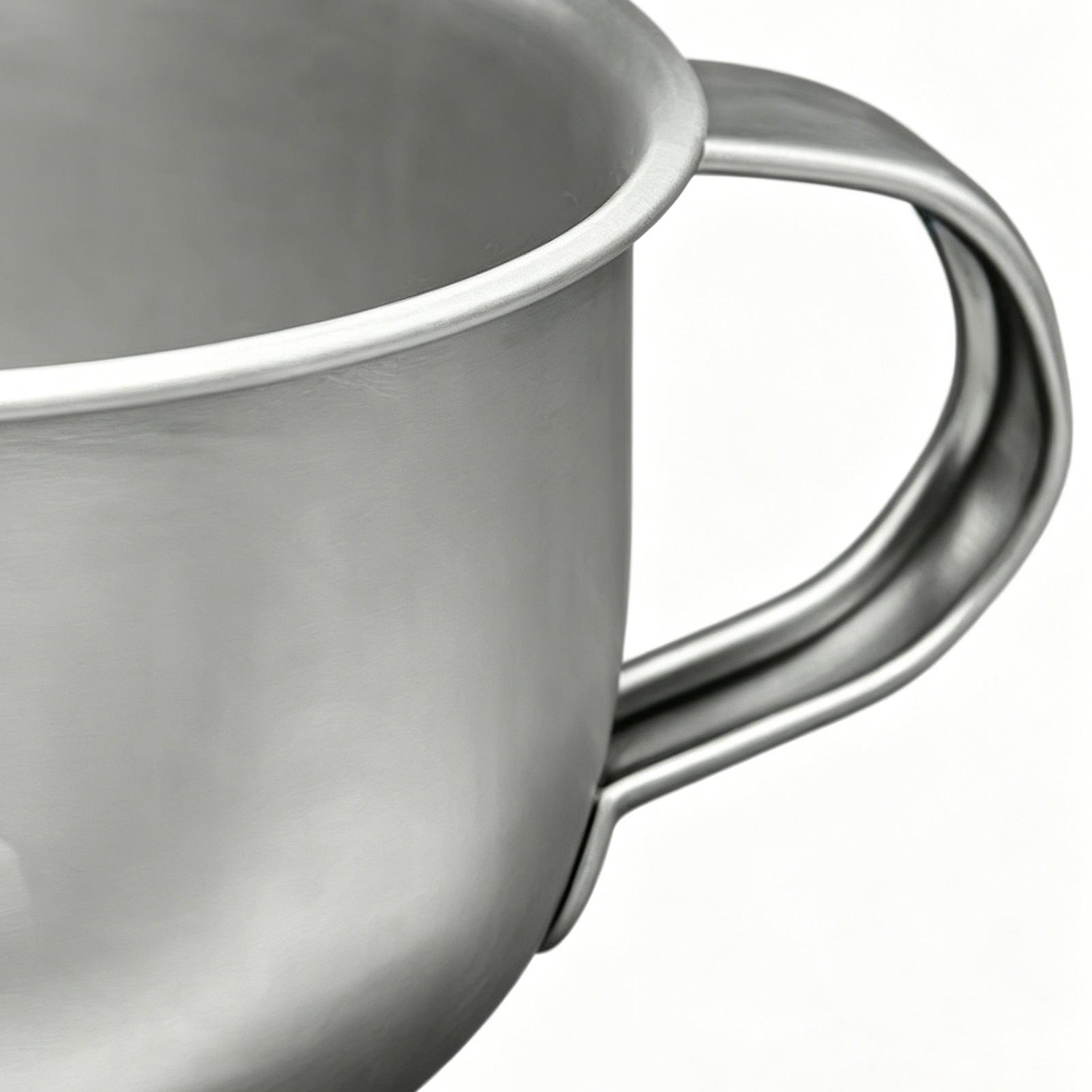 220ml Camping Mug With Handle  - Camping Cooking Set Stainless Steel recension och pris
